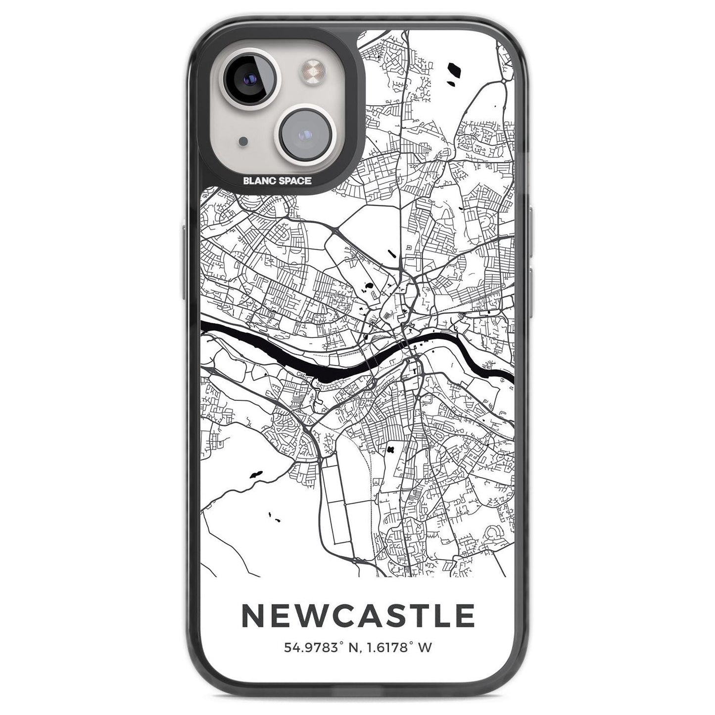 Stadtplan von Newcastle
