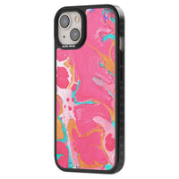 Vibrant Marbled Paper