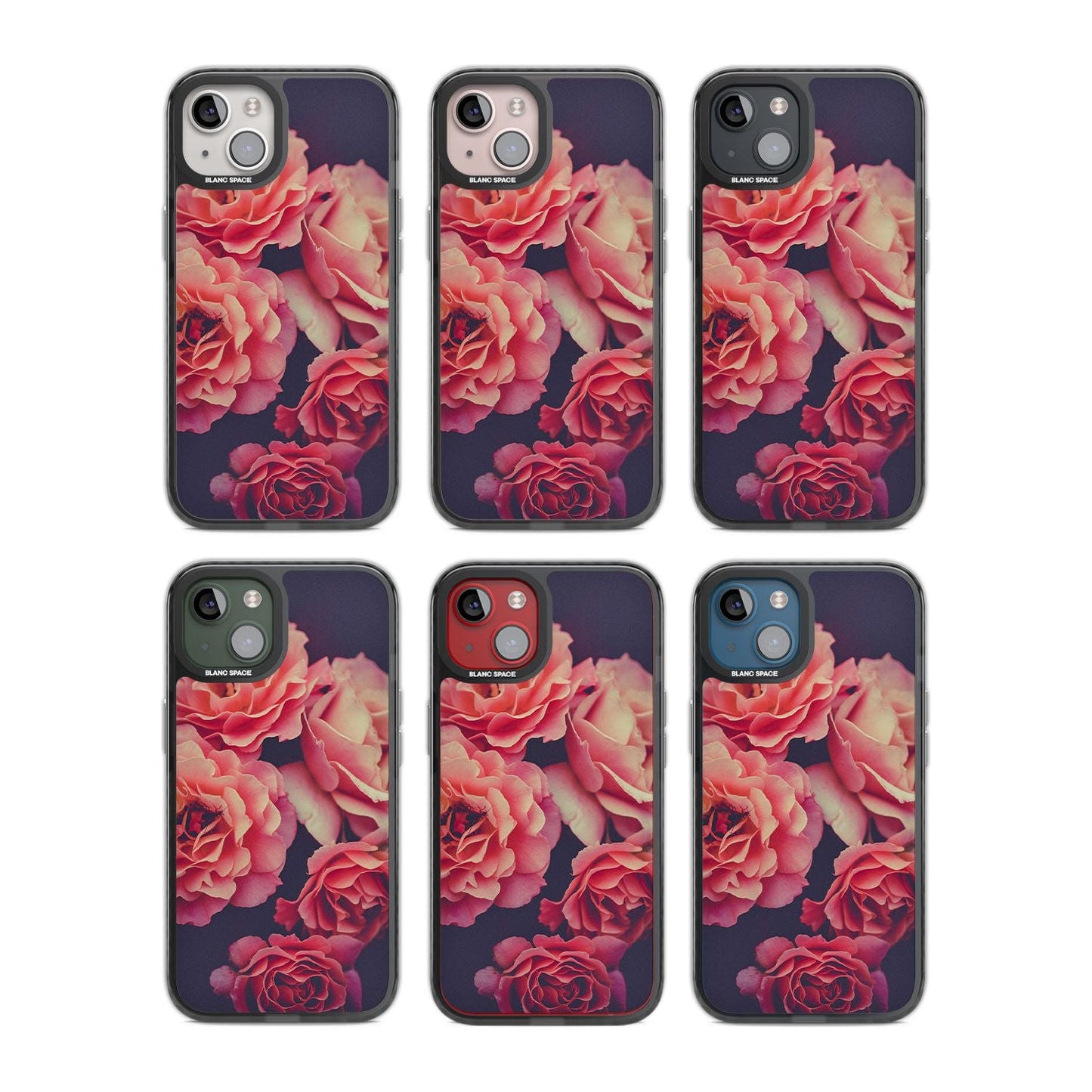 Mitternachtsrosenblüte