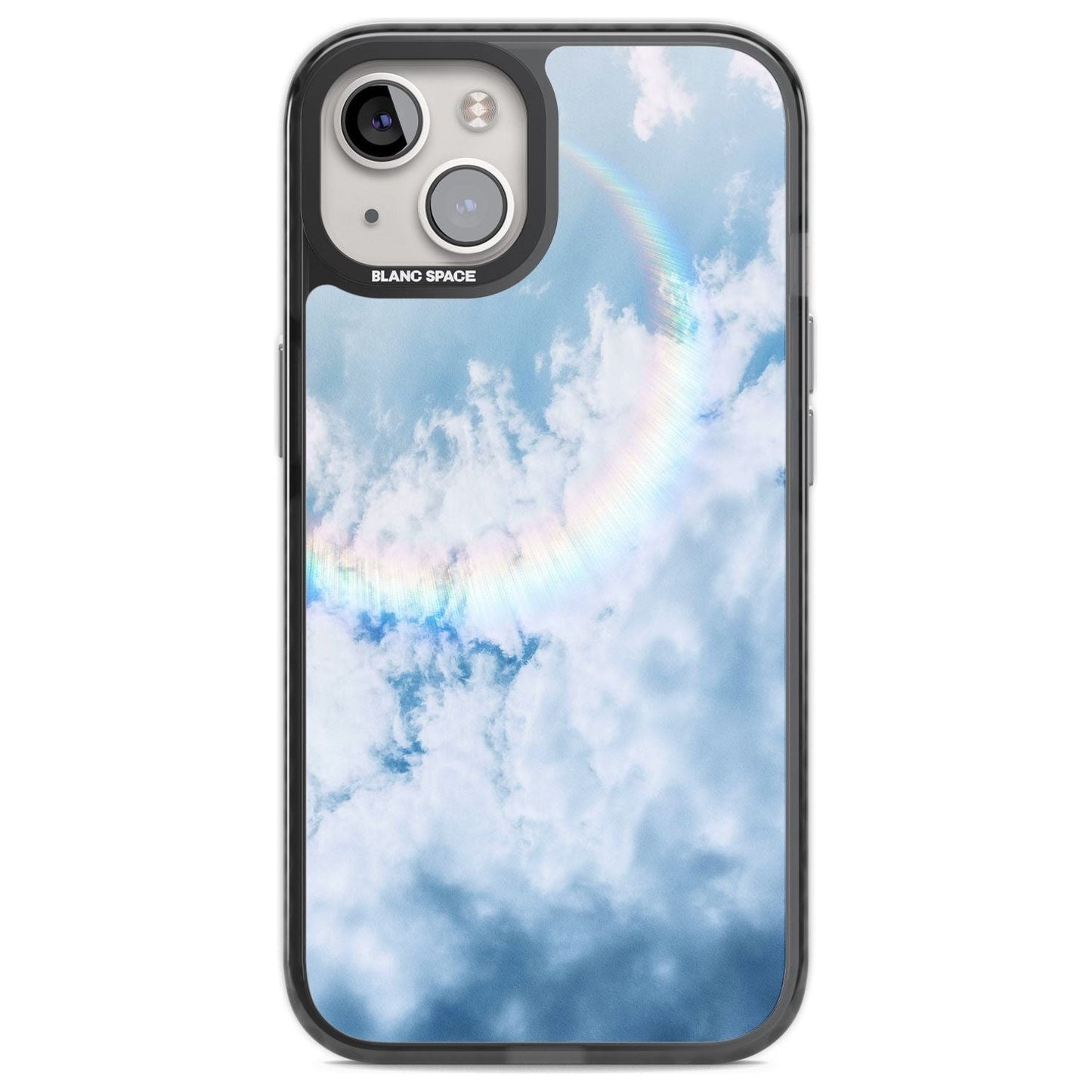 Pastellfarbener Regenbogenhimmel