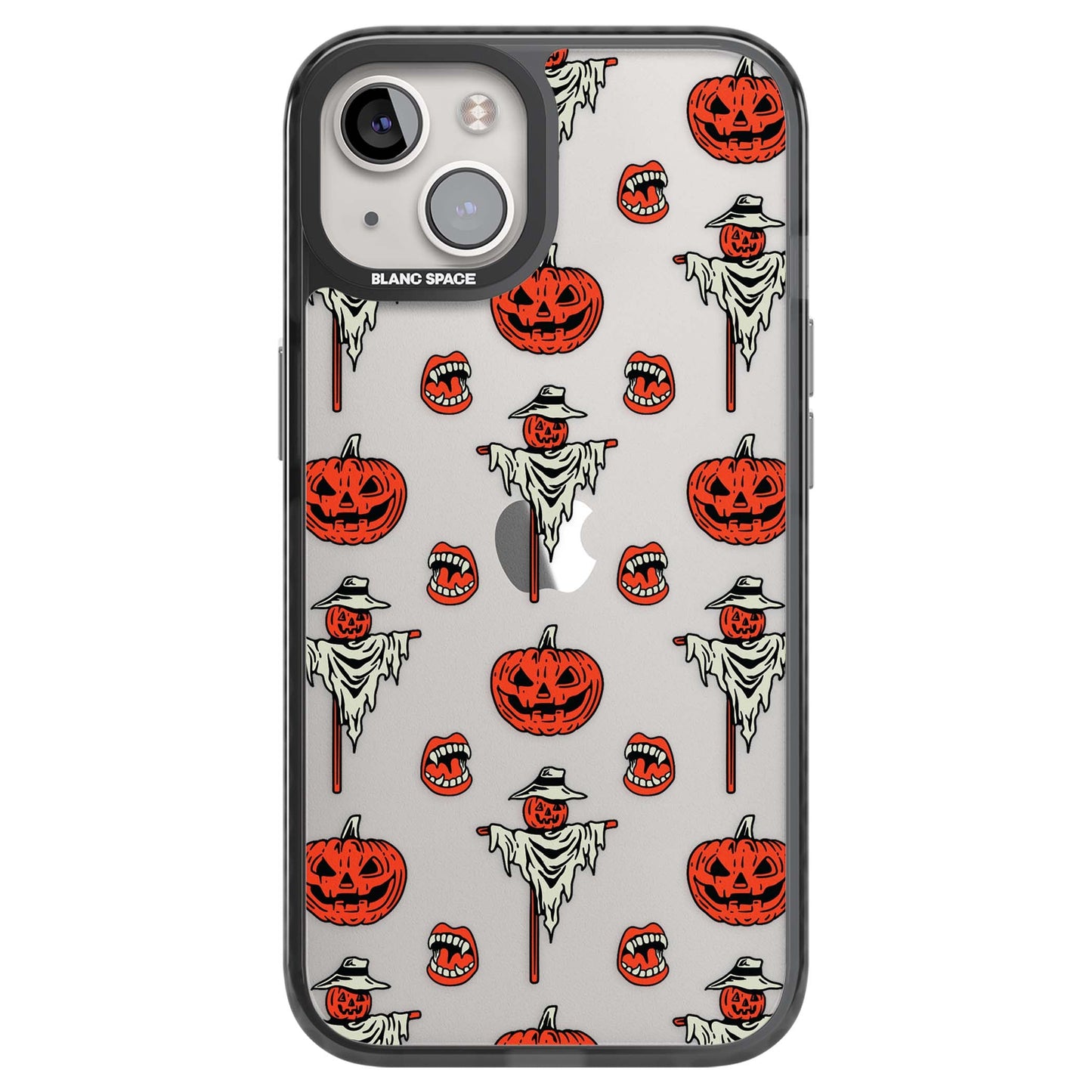 Retro Red Pumpkins & Scarecrows