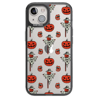 Retro Red Pumpkins & Scarecrows