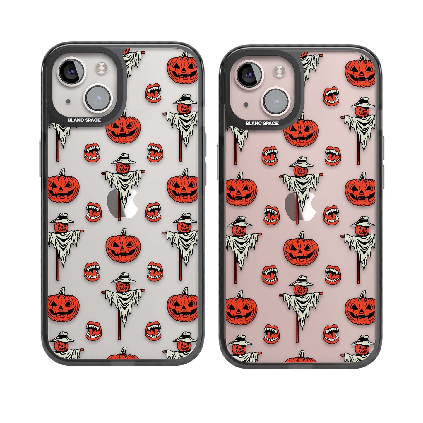 Retro Red Pumpkins & Scarecrows