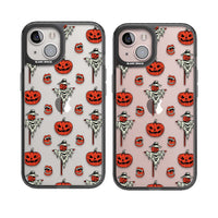 Retro Red Pumpkins & Scarecrows