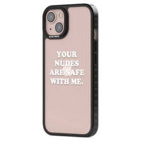 Vos photos nues sont blanches et sûres