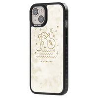 Goldenes Emblem des Wassermanns