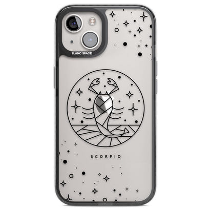 Emblème du Scorpion - Design Cosmique