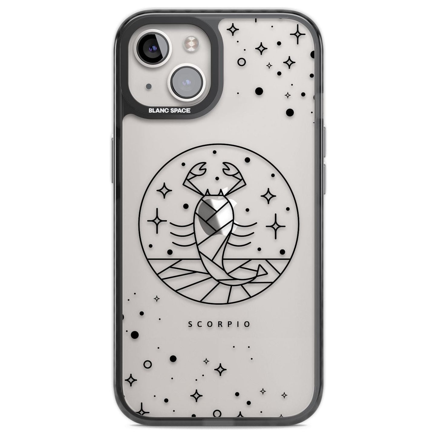 Emblème du Scorpion - Design Cosmique