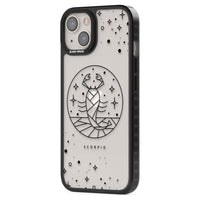 Emblème du Scorpion - Design Cosmique