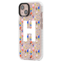 Personalised Abstract Floral Initial