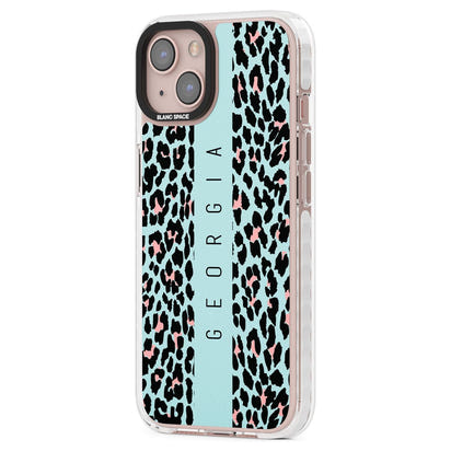 Léopard bleu personnalisé