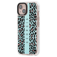 Léopard bleu personnalisé