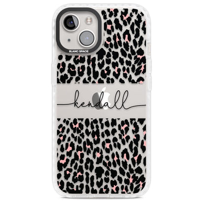 Personalised Cursive Leopard Spots