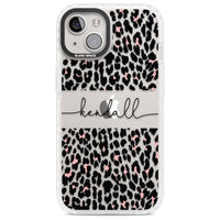 Personalised Cursive Leopard Spots