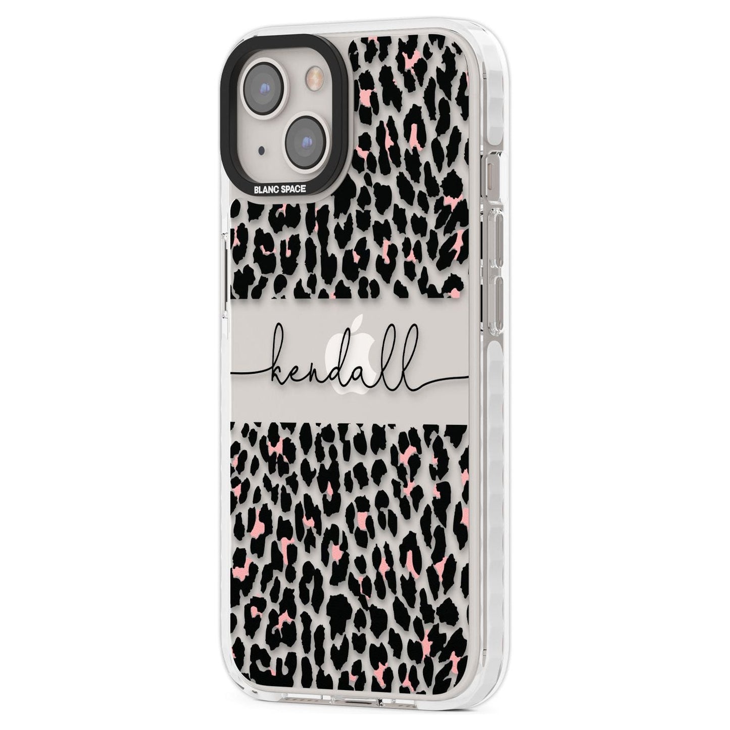 Personalised Cursive Leopard Spots