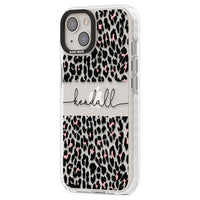 Personalised Cursive Leopard Spots