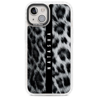 Personalised Snow Leopard Print