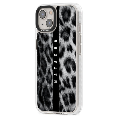 Personalised Snow Leopard Print