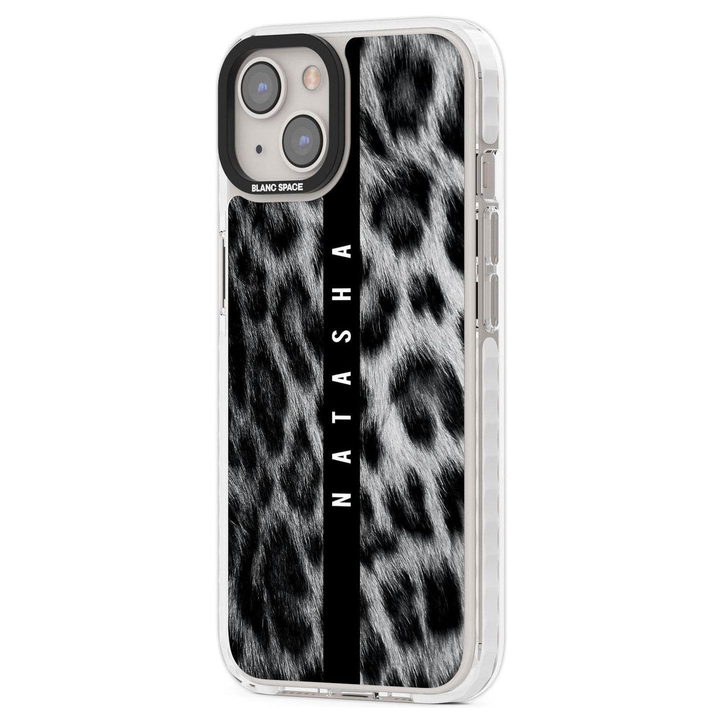 Personalised Snow Leopard Print
