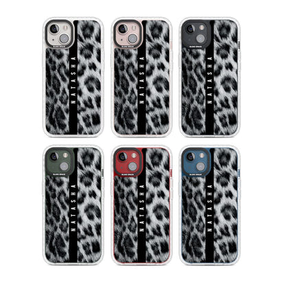 Personalised Snow Leopard Print