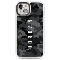 Personalised Black Camouflage Name