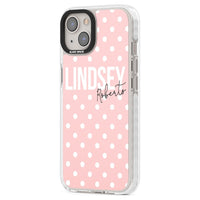 Personalised Pink Polka