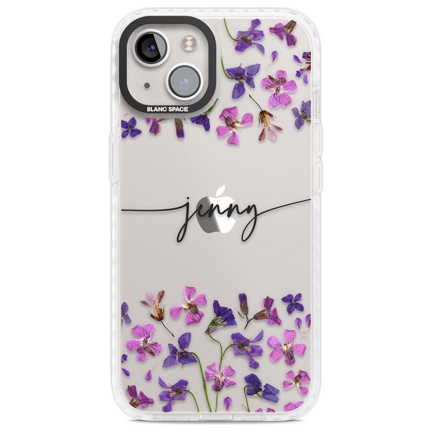 Personalised Purple Violets