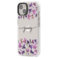 Personalised Purple Violets