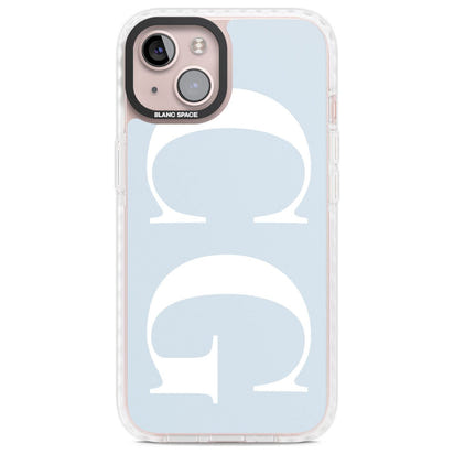 Personalised White & Blue Green Letters