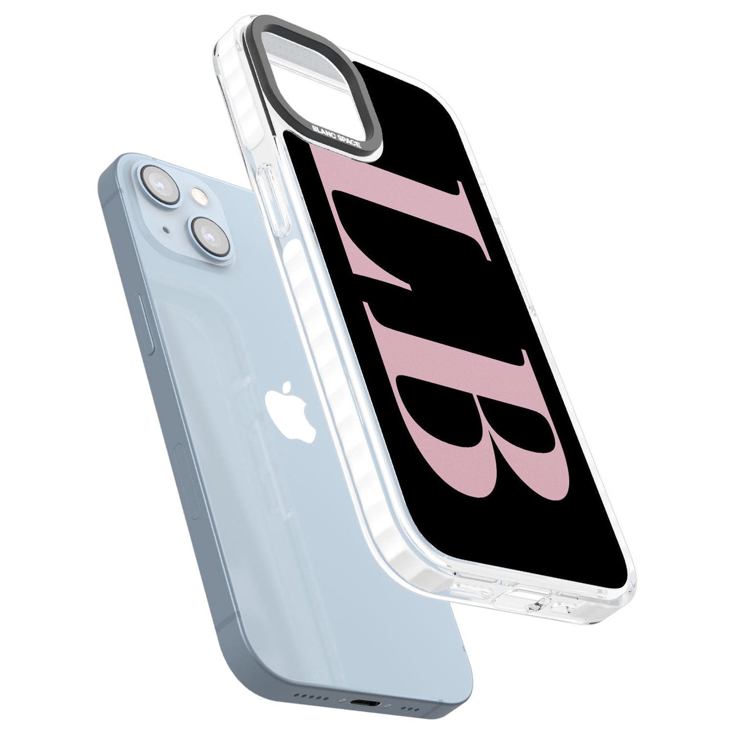 Lettres personnalisées roses et noires vertes