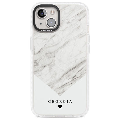 Personalised White Marble