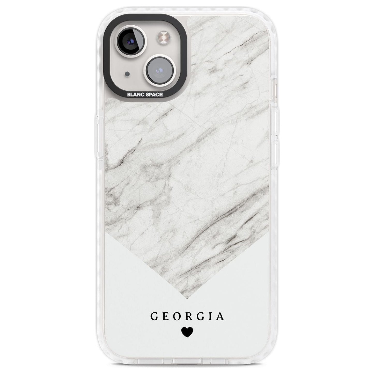 Personalised White Marble