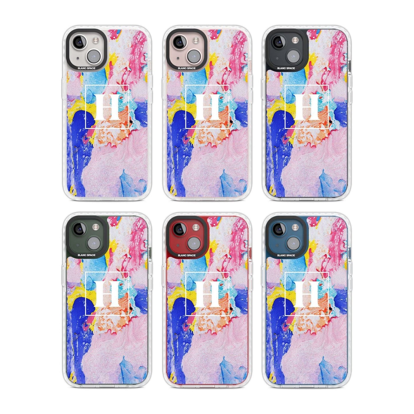 Mélange de marbre pastel personnalisé