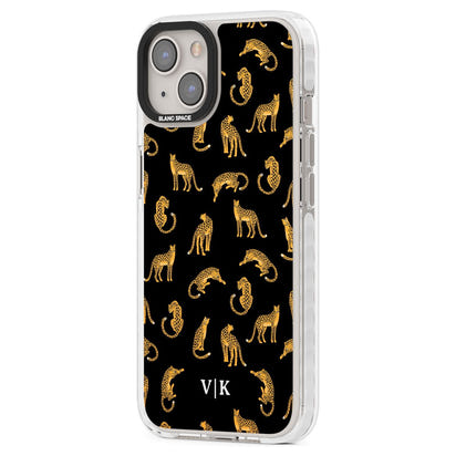 Personalised Gold Cheetah Pattern
