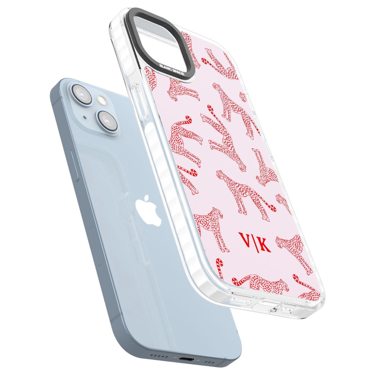 Guépard rouge et rose personnalisé