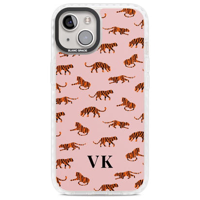 Personalised Pink Safari Tiger Pattern