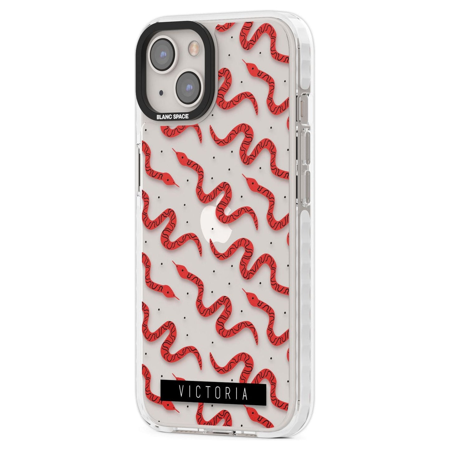 Personalised Red Snake Pattern