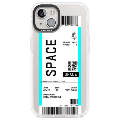 Personalised Space Travel Ticket