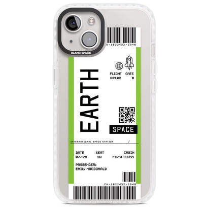 Personalised Earth Travel Ticket