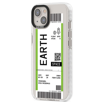 Personalised Earth Travel Ticket