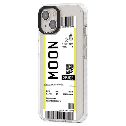 Personalised Moon Travel Ticket