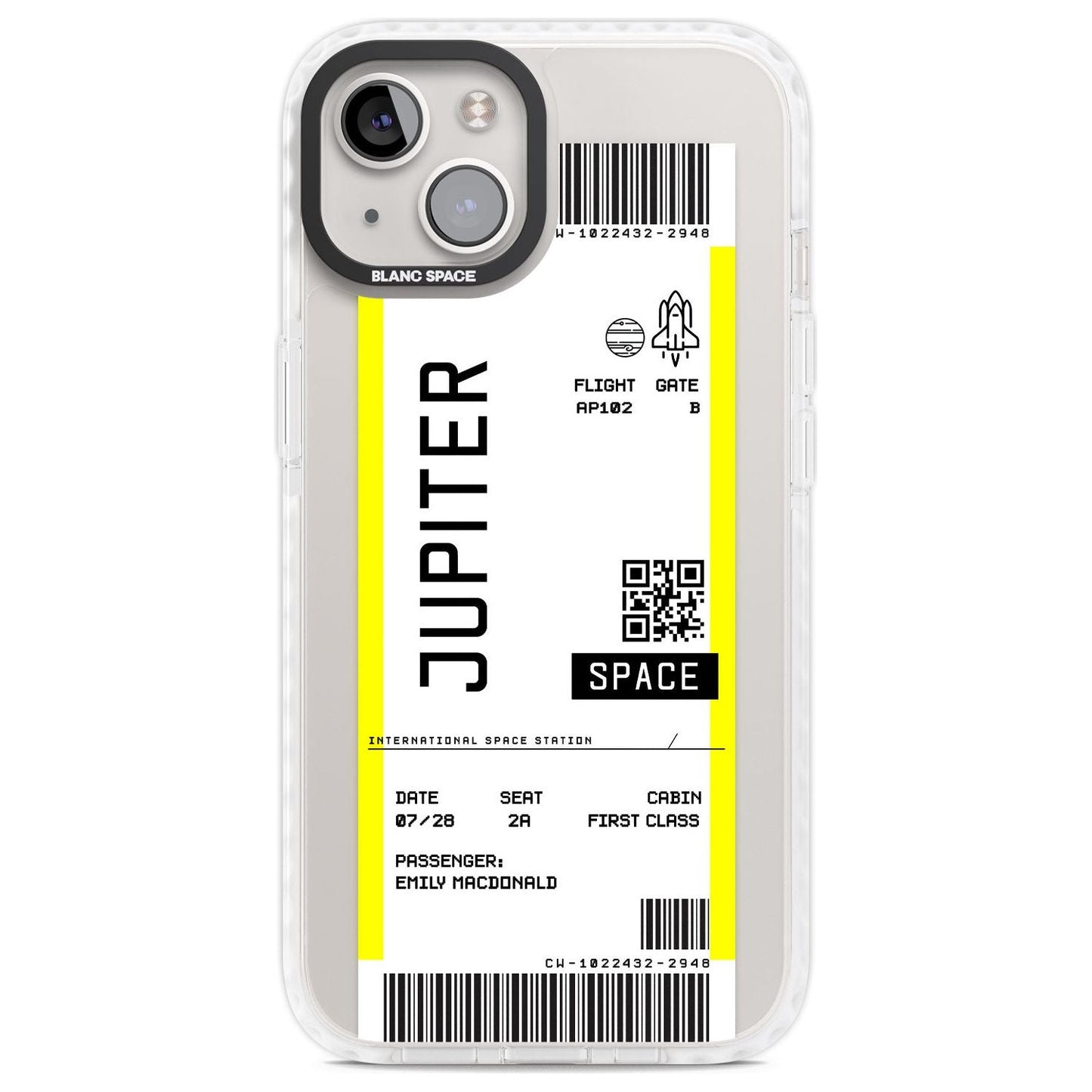Personalised Jupiter Travel Ticket