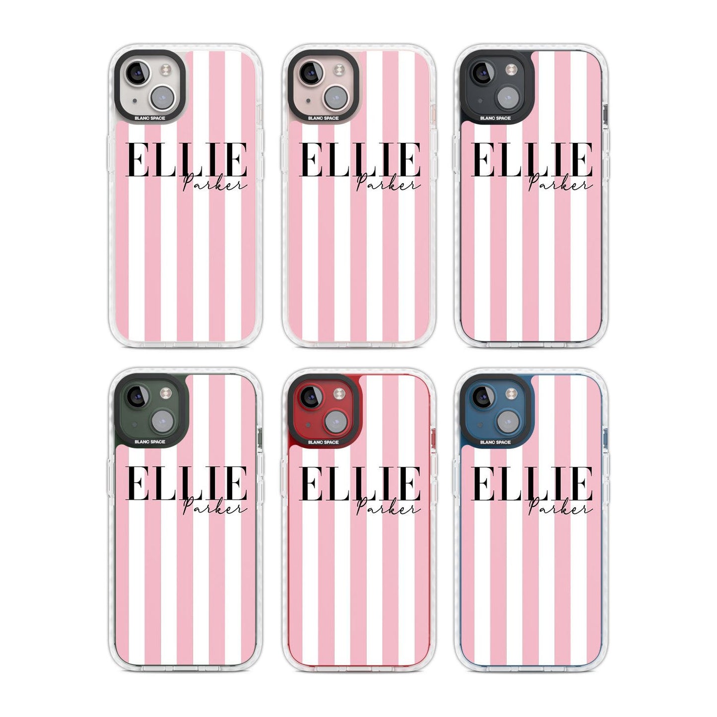 Personalised Pink Stripes