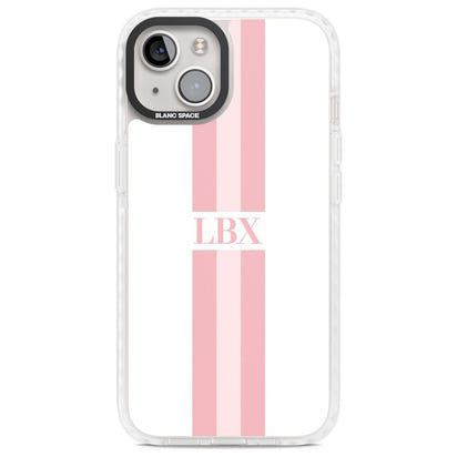 Personalised Minimal Pink Stripe