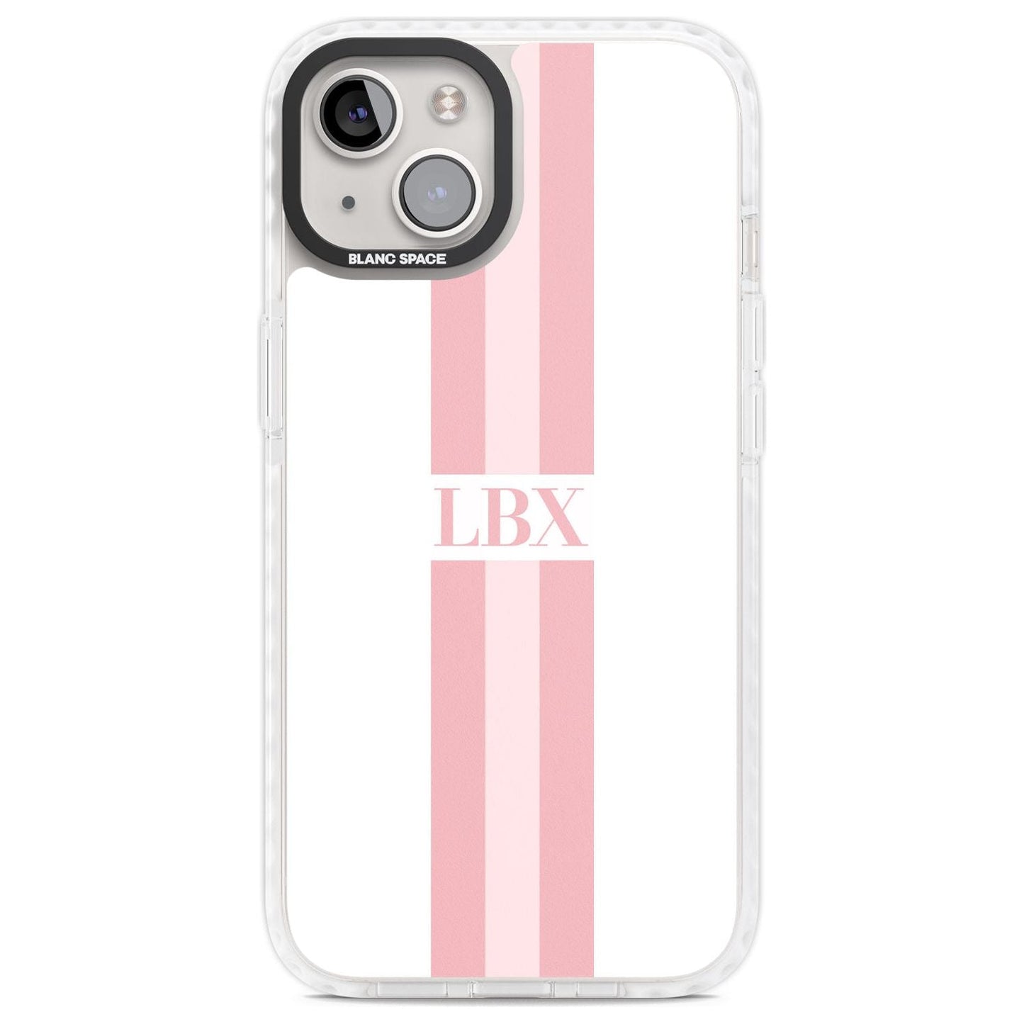 Personalised Minimal Pink Stripe