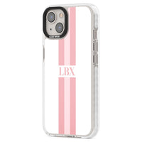 Personalised Minimal Pink Stripe