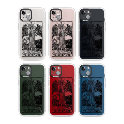 Personalisierte Temperanz-Tarotkarte (Transparent)