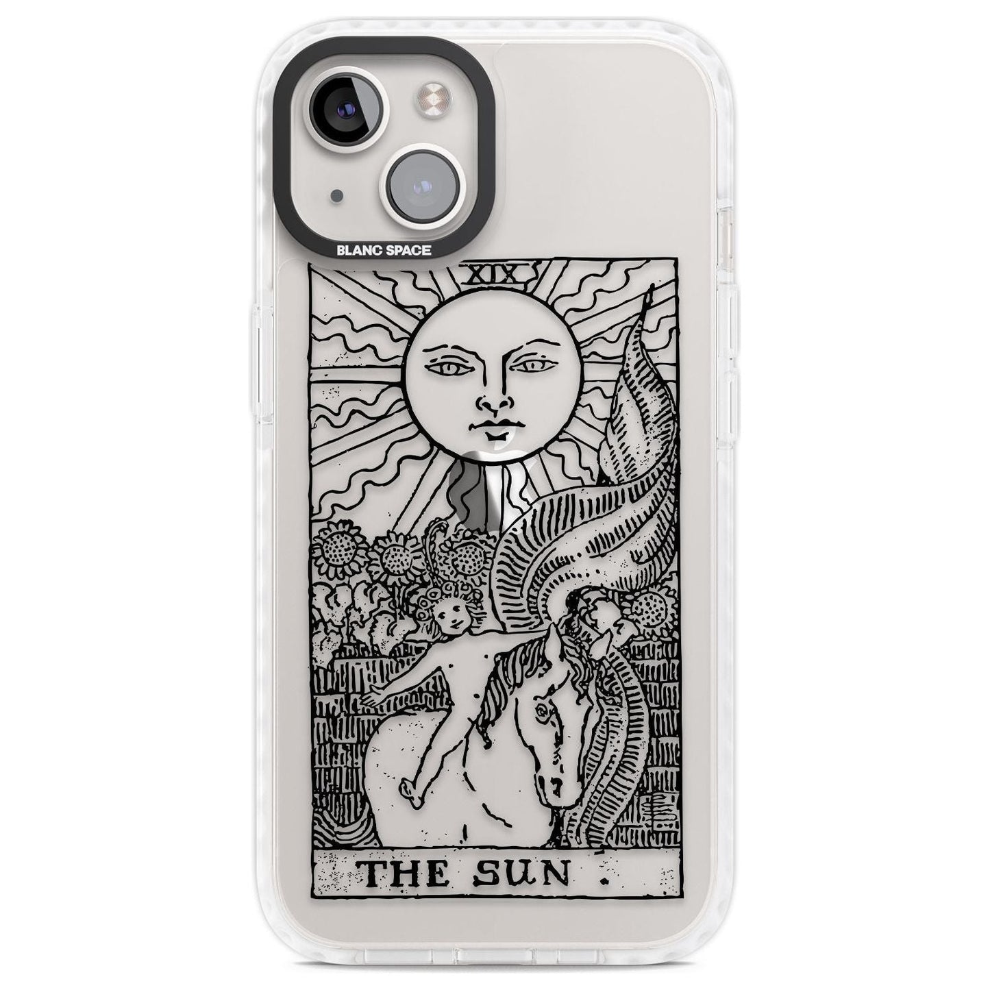 Personalised The Sun Tarot Card (Clear)