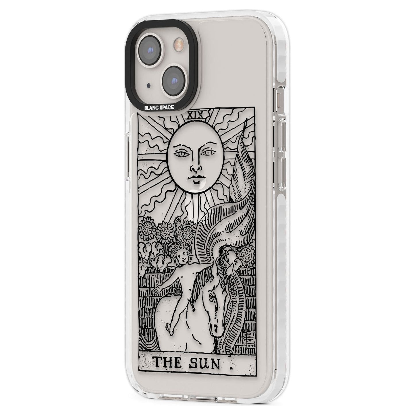 Personalised The Sun Tarot Card (Clear)