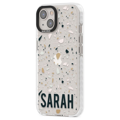 Personalised Terrazzo Blue, Pink, Brown